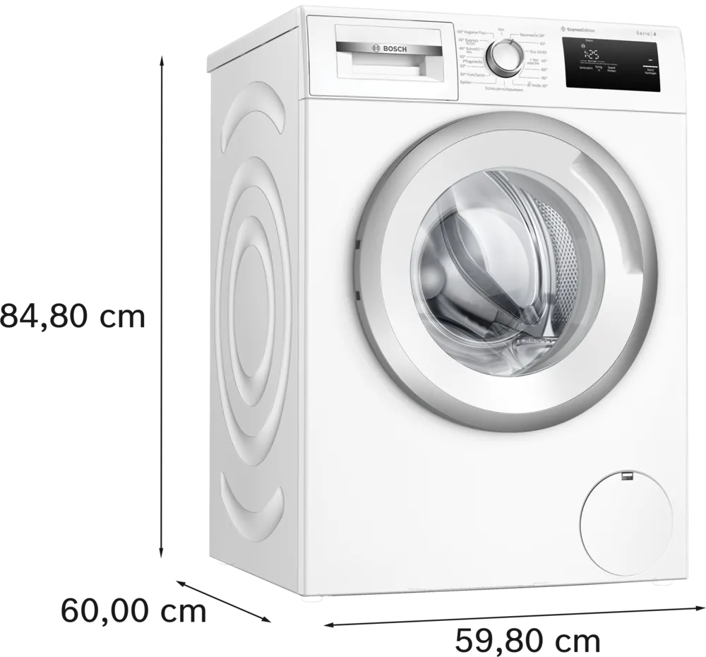Sonderposten: Bosch Serie 4, Waschmaschine, 7Kg 1400U/Min LED AquaStop. WAN280H3