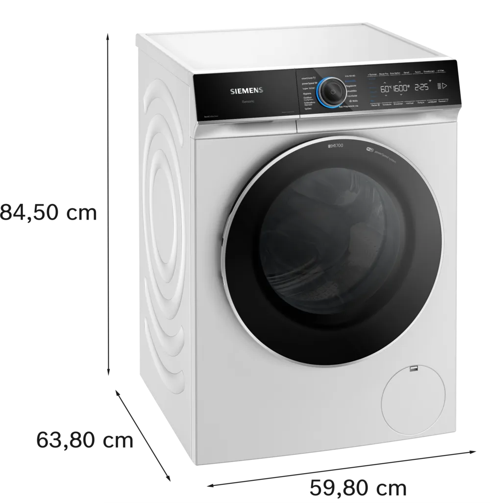 Siemens WG56B20G0 Waschautomat A 10kg 1600U speedPackXL ConnectApp