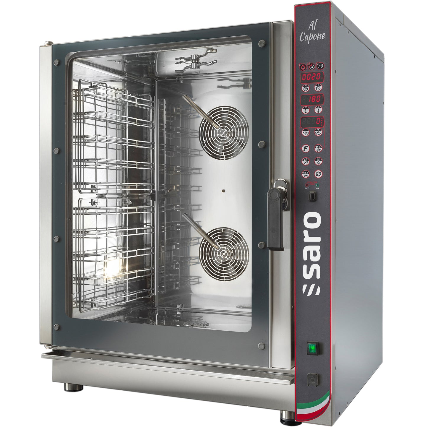 SARO self-cleaning combi steamer model AL CAPONE 10