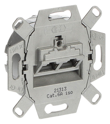 BUSCH-JAEGER 0218/12-101 UAE-Eins.RJ45 Cat.6a 8/8-pol
