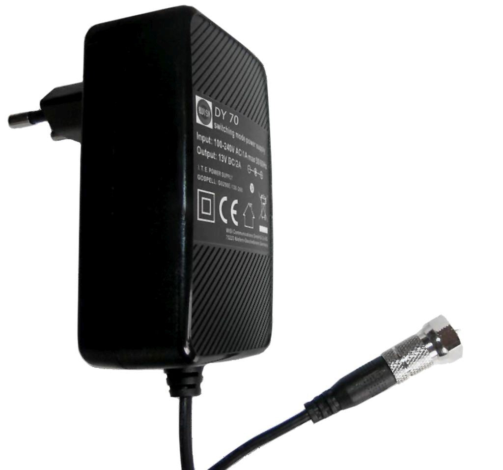Ersatzgerät / Produktablöse: Wisi DXP 1812 anstelle WISI DY 70 Steckernetzteil 230 V AC