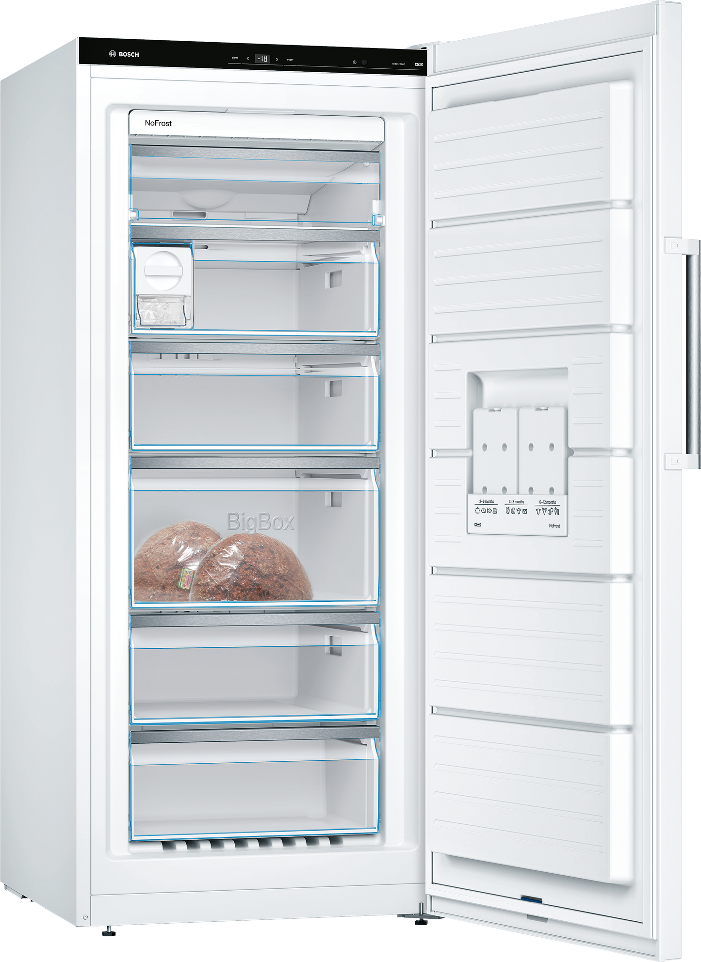 Bosch Serie 6 freistehender Gefrierschrank weiss GSN51AWCV - EEK: C Gerät