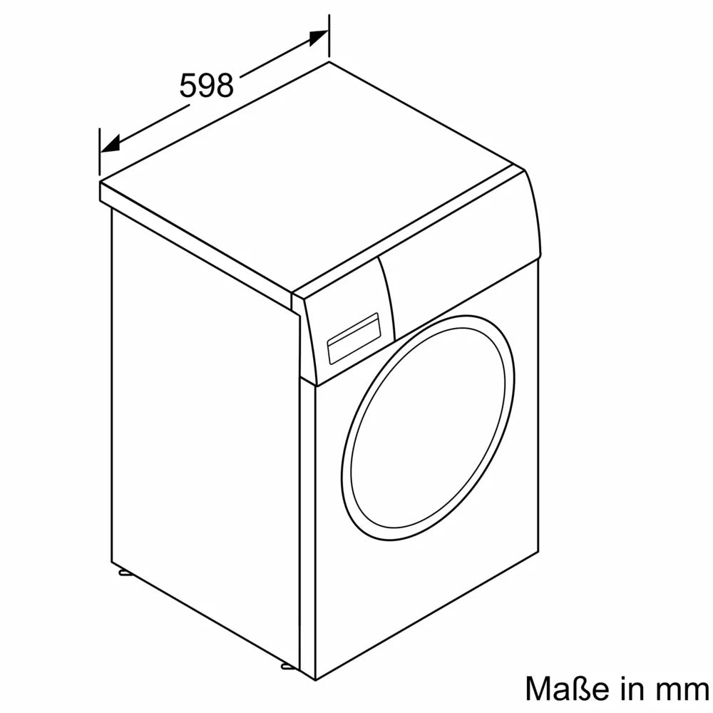 Sonderposten: Bosch Serie 4, Waschmaschine, 7Kg 1400U/Min LED AquaStop. WAN280H3