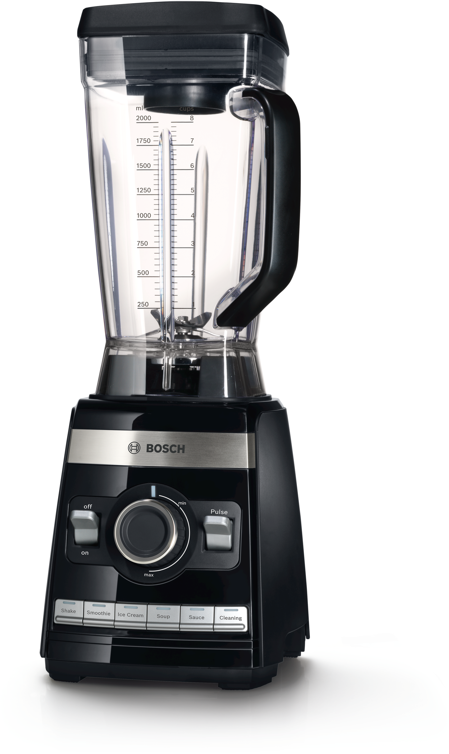 Bosch High speed Standmixer VitaBoost 1600 W Schwarz, MMBH6P6BDE