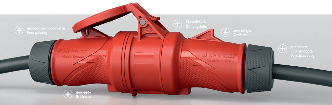 MENNEKES 14522 CEE Kupplung Xtra S 16A 5p 6H400V