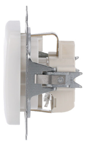 BUSCH-JAEGER 20 EUC-214 SCHUKO Steckdosen-Einsatz Reflex Si alpinweiß