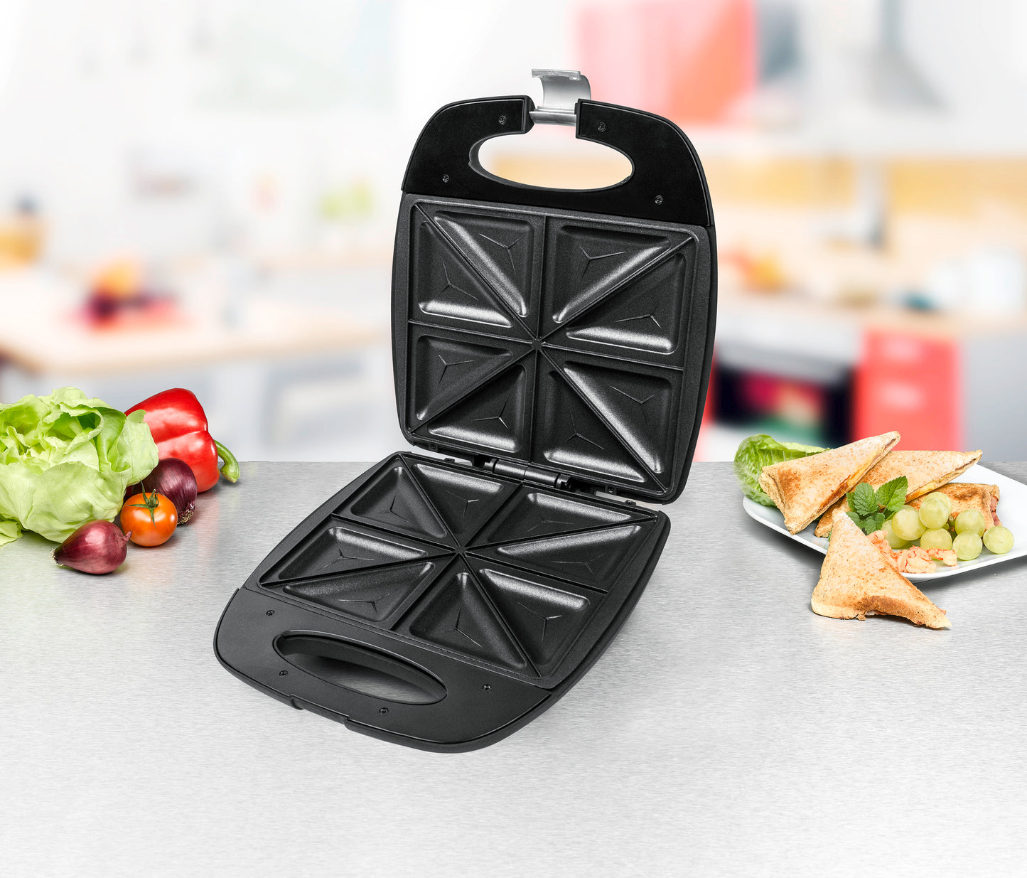 Rommelsbacher Sandwichmaker ST 1410 Fun for 4