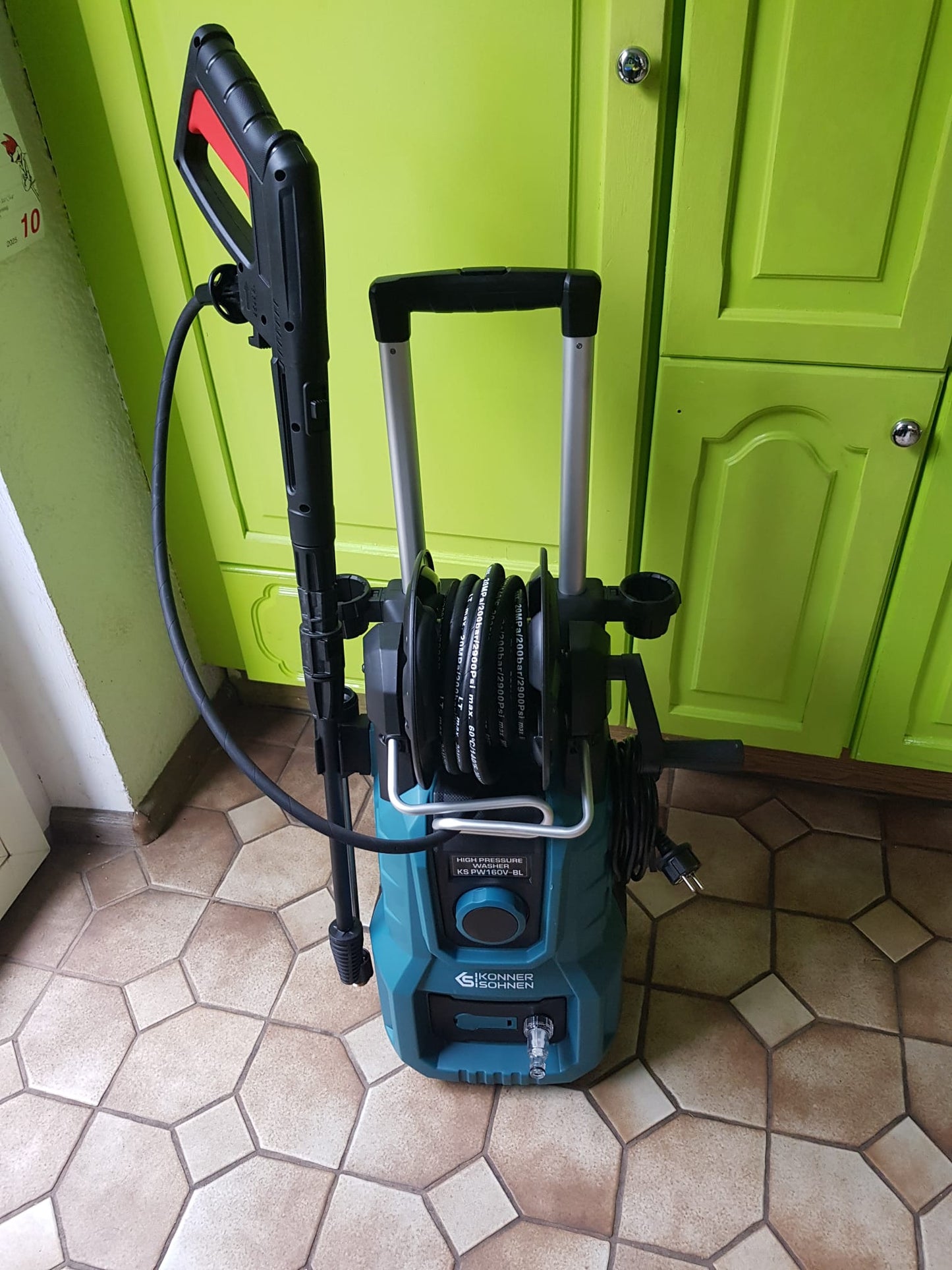 "Könner & Söhnen" High-Pressure Cleaner KS PW160V-BL