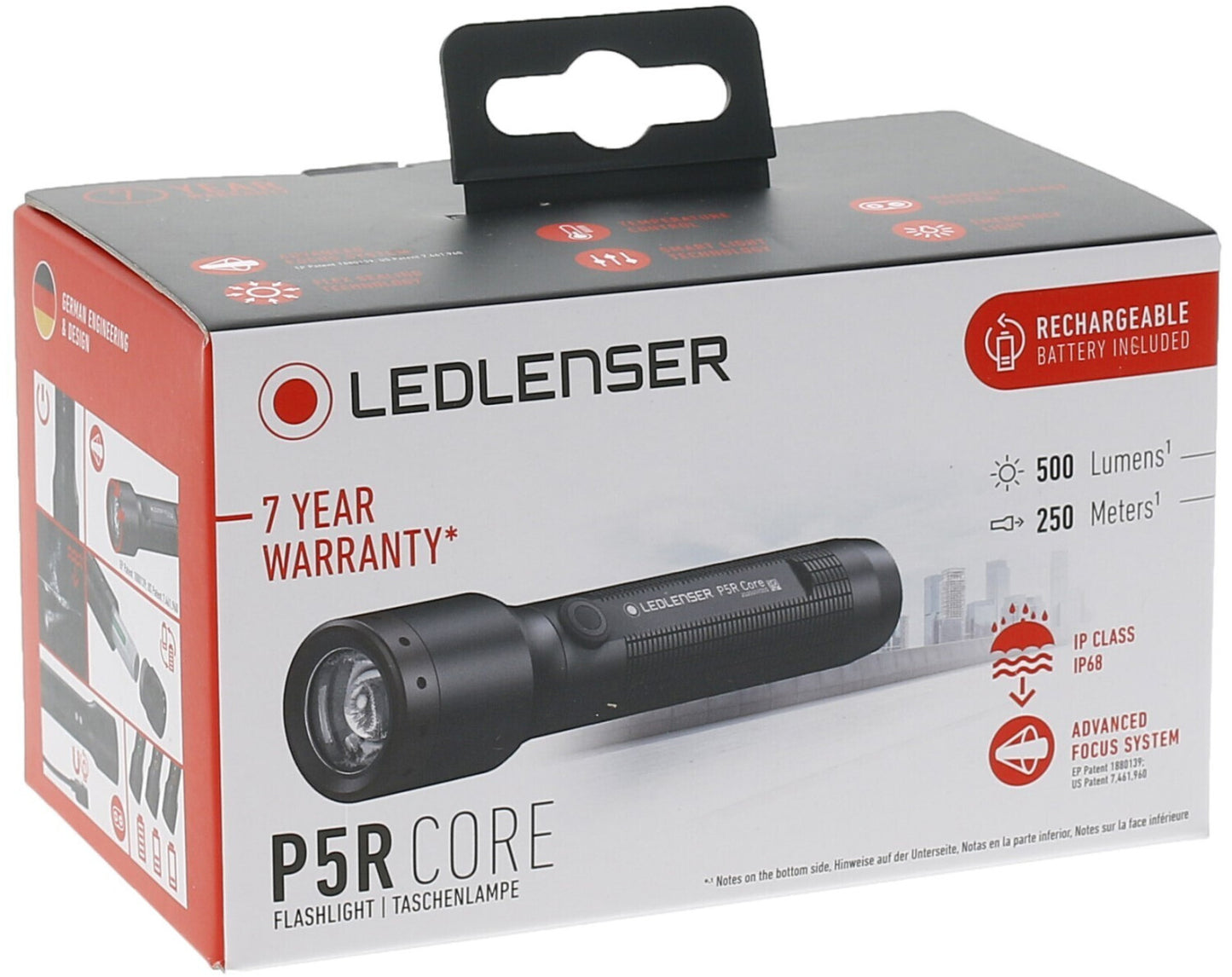 Ledlenser Taschenlampe P5R Core - IP68 - Wasser/Staub resistent