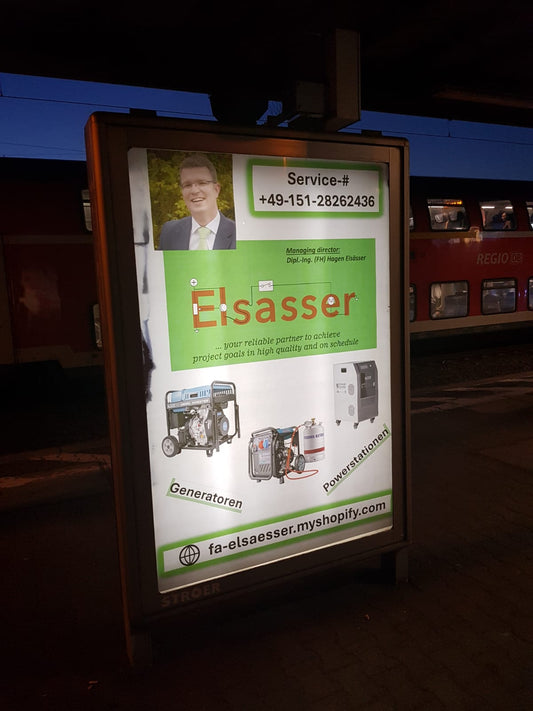 Werbeauftritt FFM Südbahnhof