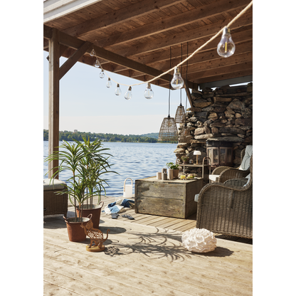 Star Trading LED-Solar-Dekoration "Oxicat", sitzende Katze Rost, Metall, ca. 25x30 cm, ww LED, Akku, outdoor, Vierfarb-Karton