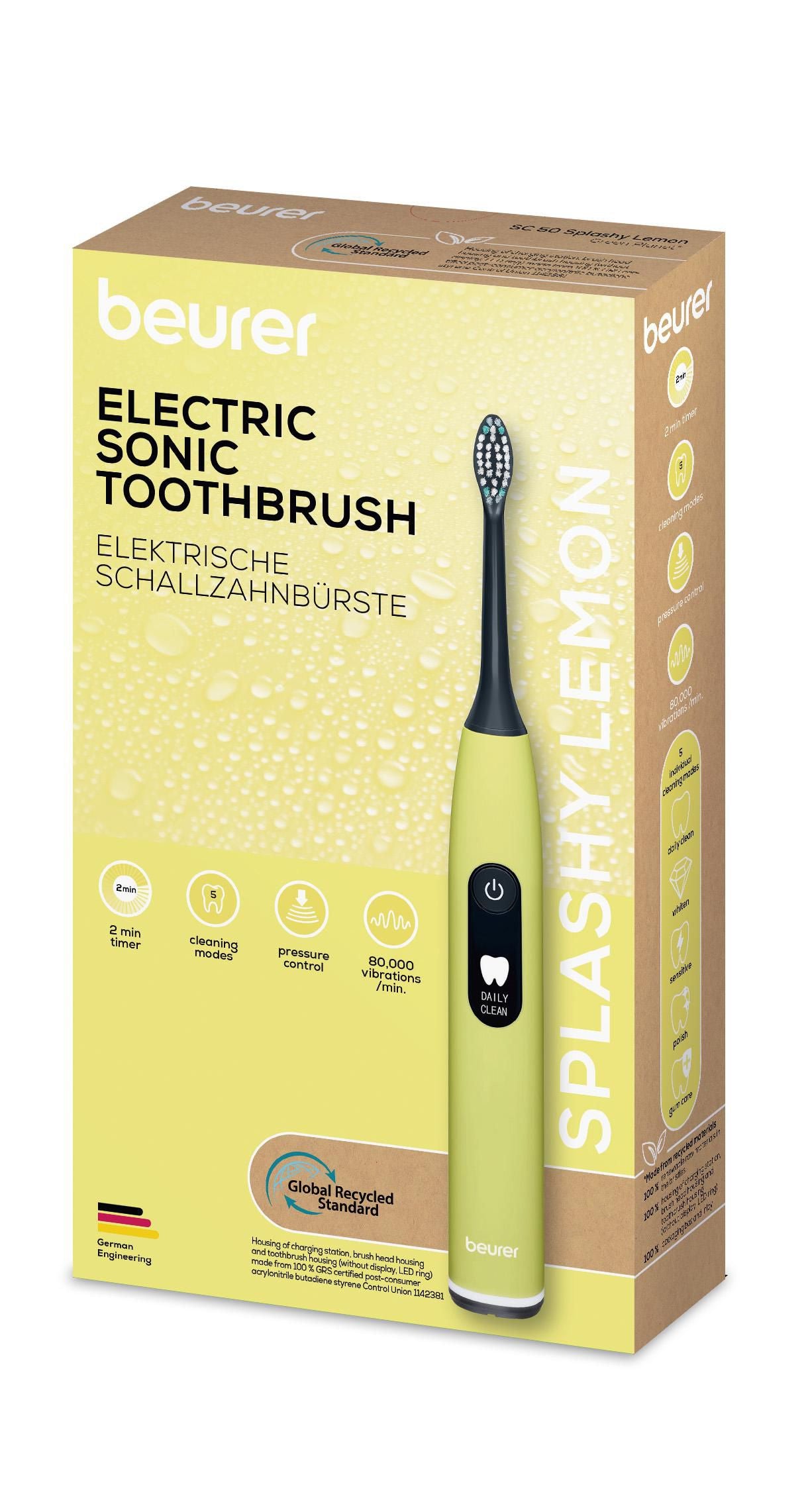 BEURER SC50 Zahnbürste in 4 Farben