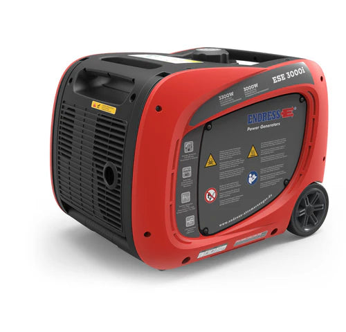 ENDRESS Inverter Stromerzeuger ESE 3000i - 3kW Nennleistung - Benzinmotor - 5/12/230V