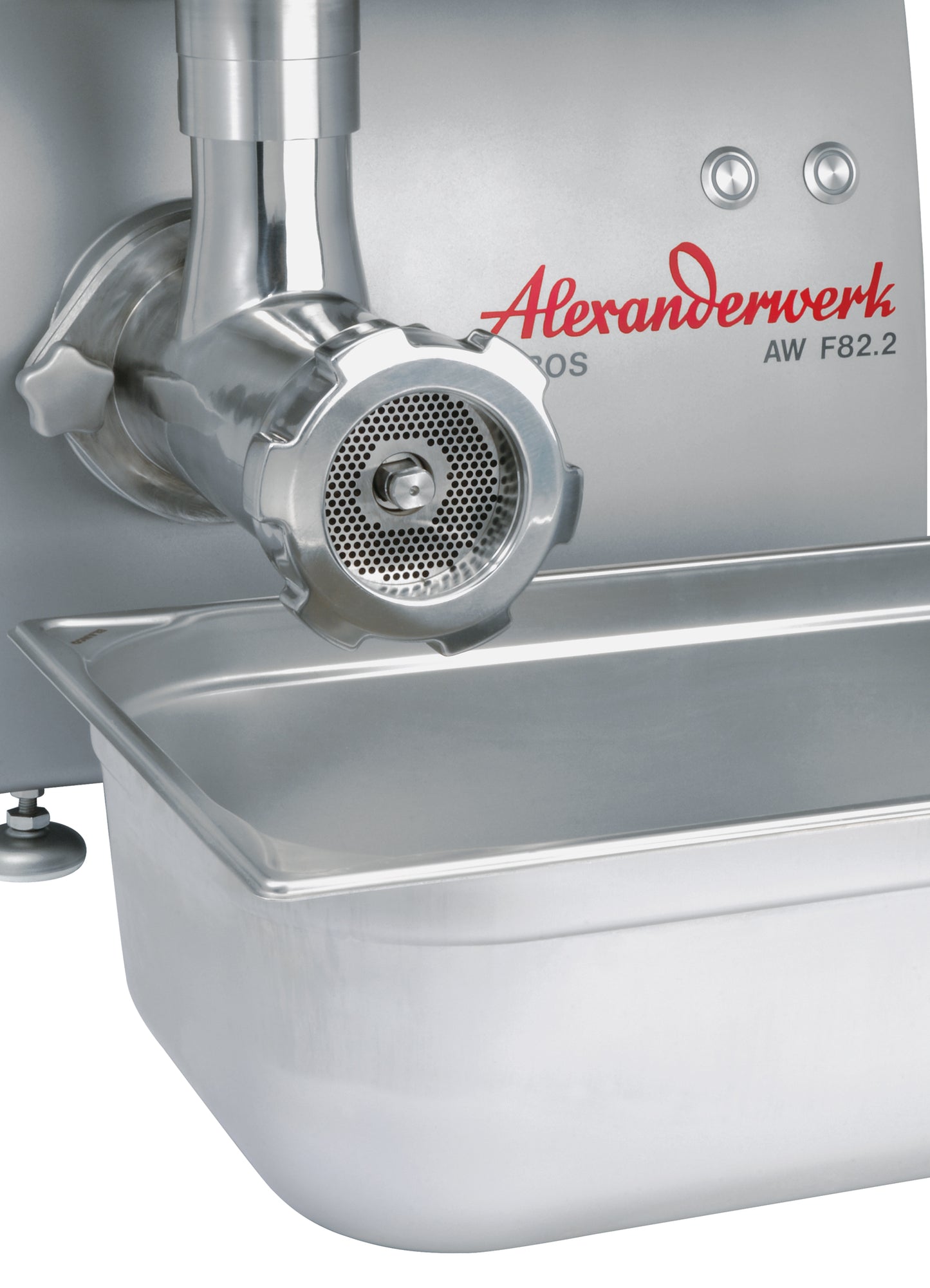alexandersolia „Lobos“ AW F 82.2 Fleischwolf Tischgerät - Preis inkludiert 5-teiligen Schneidsatz