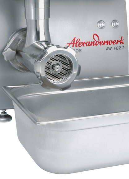 alexandersolia „Lobos“ AW F 82.2 Fleischwolf Tischgerät - Preis inkludiert 5-teiligen Schneidsatz