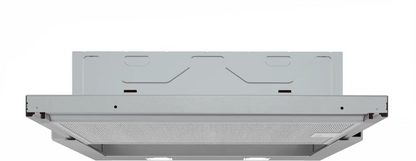 Siemens LI63LA526 iQ100 - Flachschirm-Dunsthaube - 60 cm - Silbermetallic + LZ46551 Edelstahl Griff
