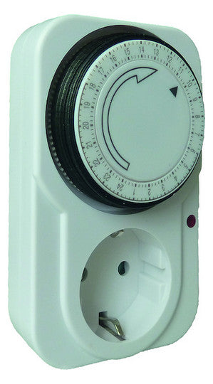 PROTEC.class PSDUM20 Steckdosenuhr mechanisch IP20