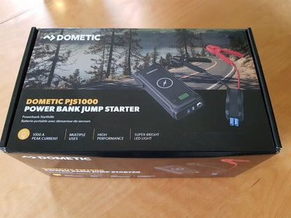 Dometic PJS1000 Powerbank Starthilfe, 1000 A Spitzenleistung, CE Wandladegerät