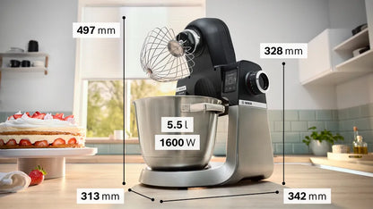 Bosch Küchenmaschine Set (Waage) + Mixerglas, MUMS6ZS13D+MUZS6MX