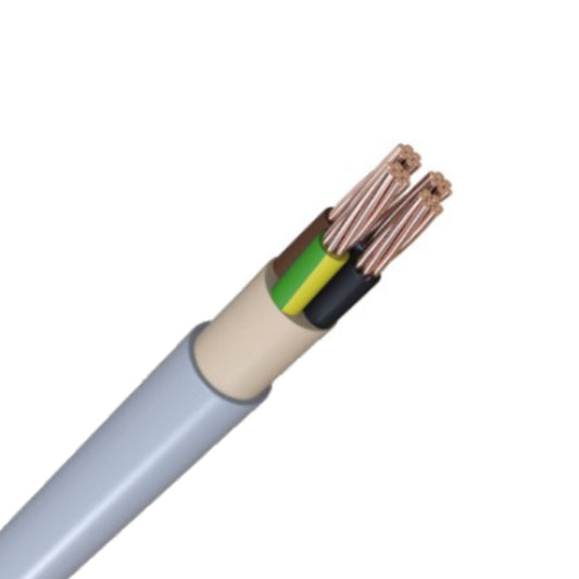 Elektroinstallation: Mantelleitung NYM-J 4x25mm² grau 25m