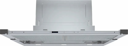 Siemens LI97RA561 iQ500 Flachschirm-Dunsthaube 90 cm Edelstahl + LZ49551 Edelstahl Anbaugriff