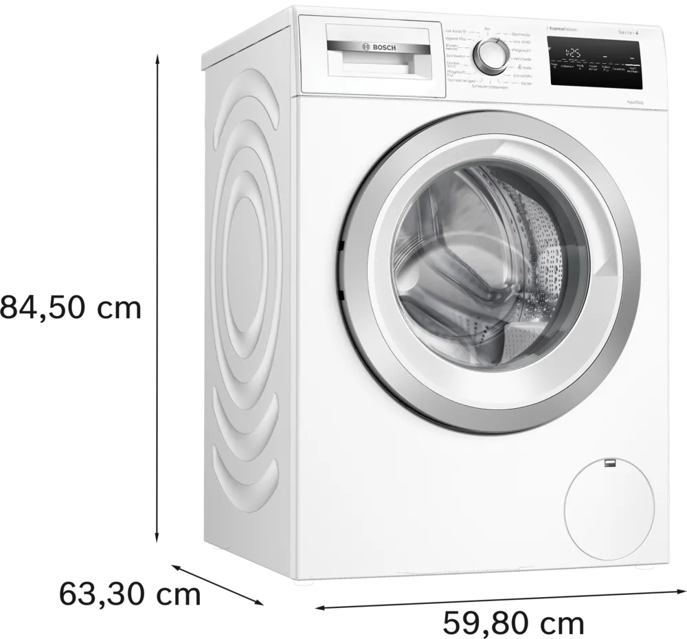 Bosch Series 4 washing machine WAN282H4, front loader, 8 kg max. 1400 rpm. 