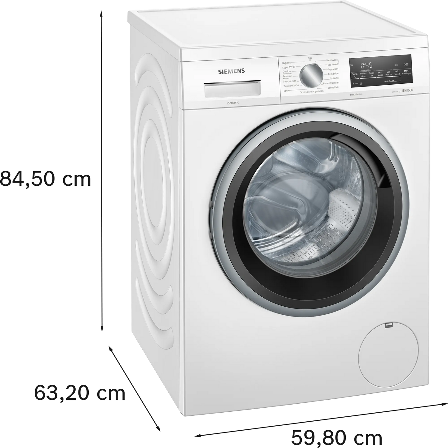 Siemens WU14UTG1 Waschautomat A 1400U 8kg unterbaufähig
