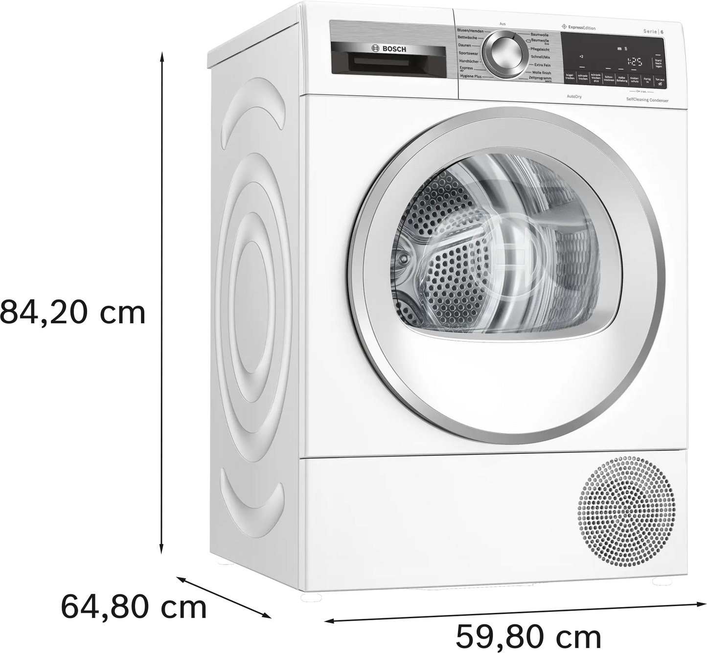 Bosch WQG235DH0 Serie 6 Wärmepumpentrockner 8 kg