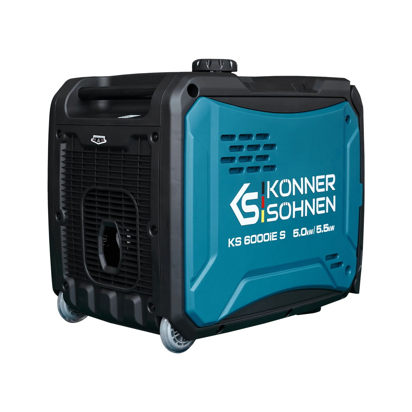 "Könner & Söhnen" Inverter-Generator KS 6000iE S - 5kW Nennleistung - Benzinmotor - 230V