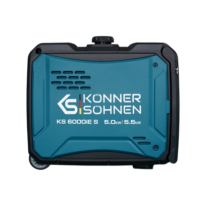 "Könner & Söhnen" Inverter-Generator KS 6000iE S - 5kW Nennleistung - Benzinmotor - 230V