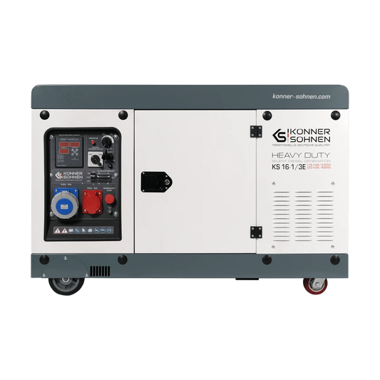 "Könner & Söhnen" Dieselgenerator KS 16-1/3E - 15/18kW Nennleistung - Dieselmotor - 230/400V
