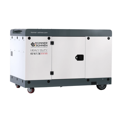 "Könner & Söhnen" Dieselgenerator KS 16-1/3E - 15/18kW Nennleistung - Dieselmotor - 230/400V
