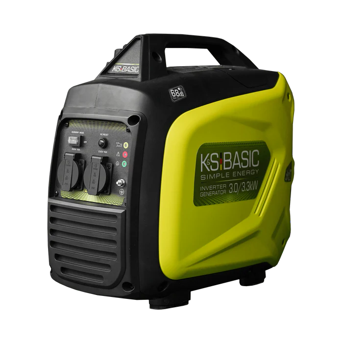 "Könner & Söhnen" Inverter-Benzingenerator KSB 33i S - 3kW Nennleistung - Benzinmotor - 230V