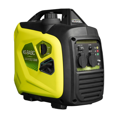 "Könner & Söhnen" Inverter-Benzingenerator KSB 33i S - 3kW Nennleistung - Benzinmotor - 230V