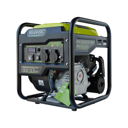 "Könner &amp; Söhnen" Inverter Generator KSB 35i - 3.2kW Rated Power - Petrol Engine - 230V
