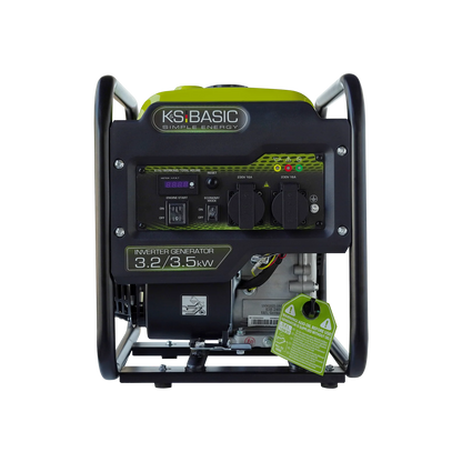"Könner &amp; Söhnen" Inverter Generator KSB 35i - 3.2kW Rated Power - Petrol Engine - 230V