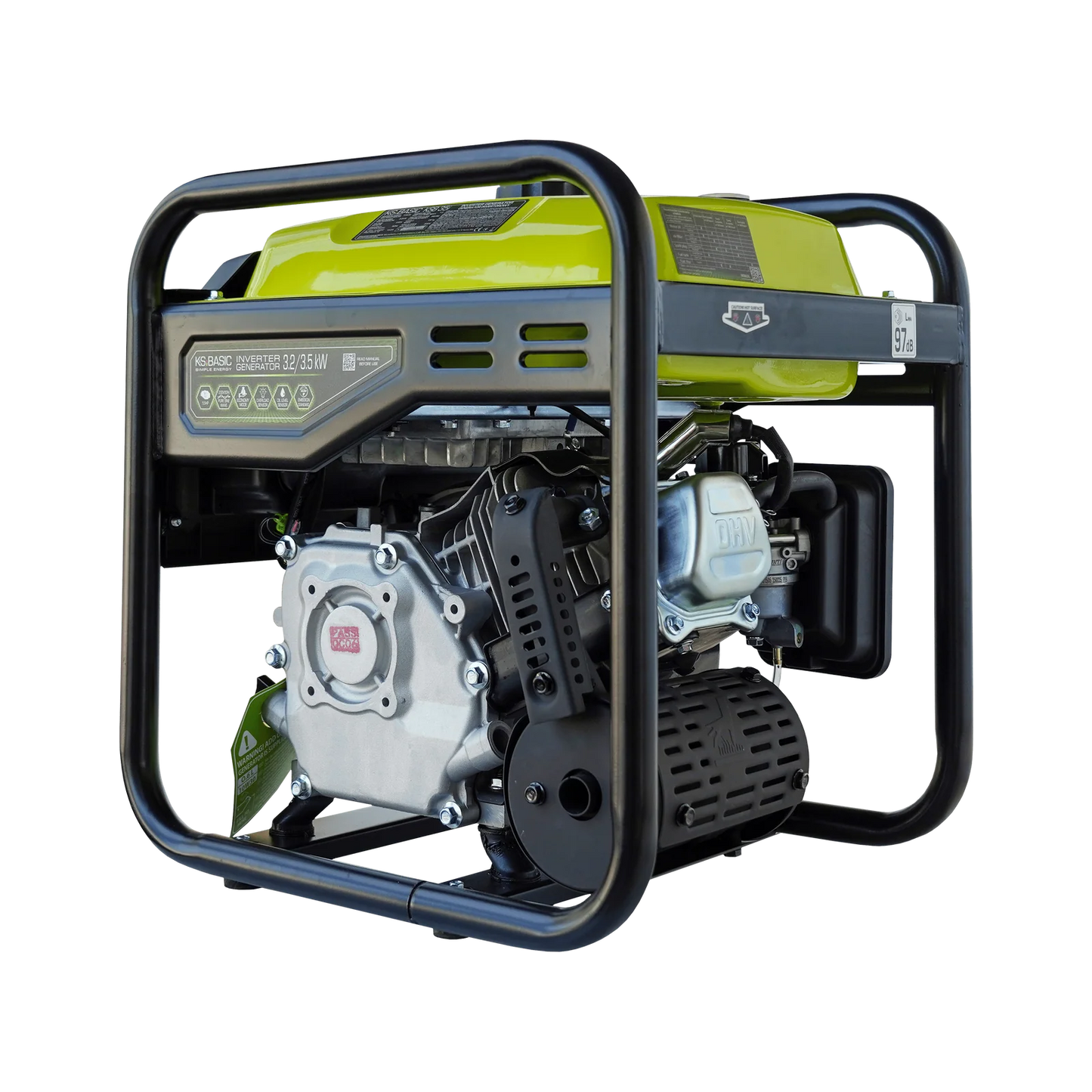 "Könner &amp; Söhnen" Inverter Generator KSB 35i - 3.2kW Rated Power - Petrol Engine - 230V