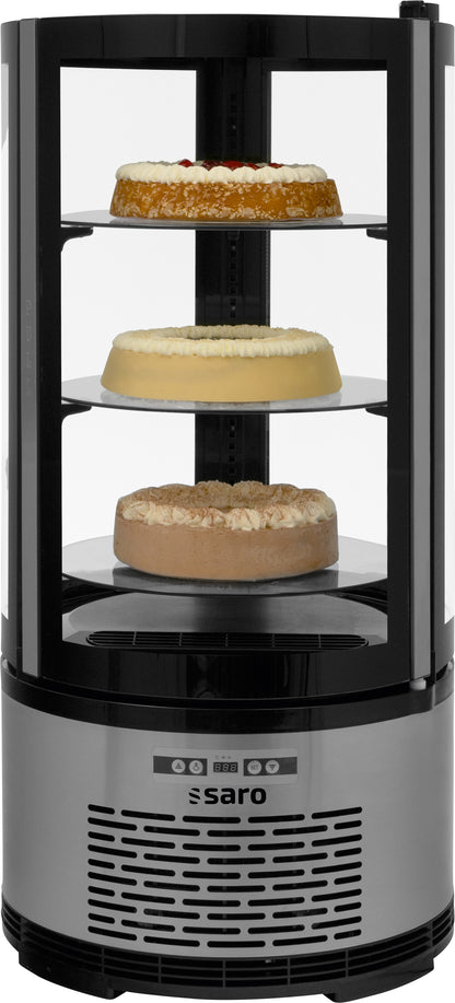 SARO cake display cabinet 100 liters, model SARINA 