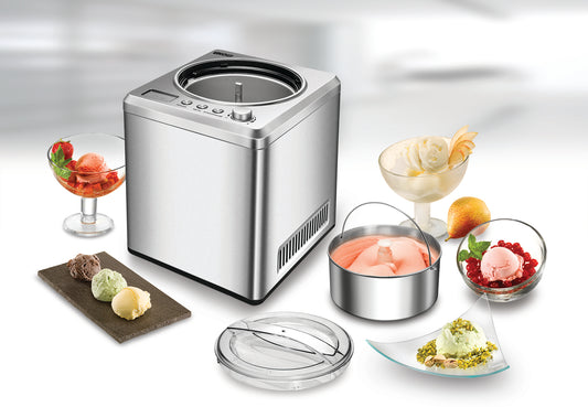 Angebot: Unold 48872 Eismaschine Exklusiv 2L 180W edelstahl