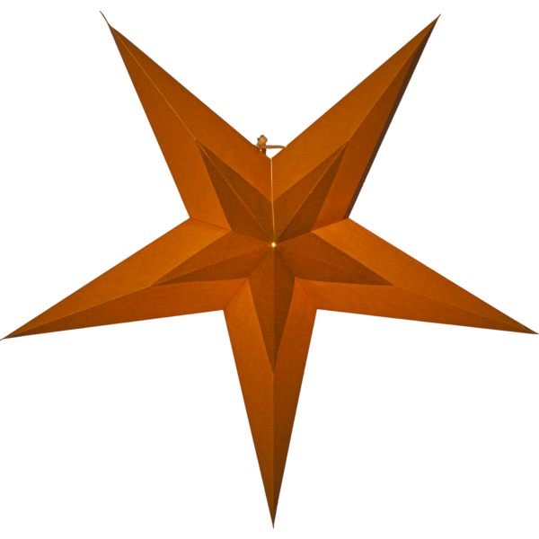 Star Trading Papierstern "Diva" ca. 60 cm Ø, Samtstern in der Mitte, ohne Kabel und Fassung,Vierfarb-Karton