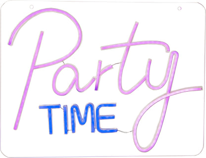 Star Trading LED-Dekoration "Plexy", Party Time bunte LED, ca. 48x36 cm, Plexiglasscheibe, 2 m Kabel, inkl. USB-Kabel, indoor, Vierfarb-Karton