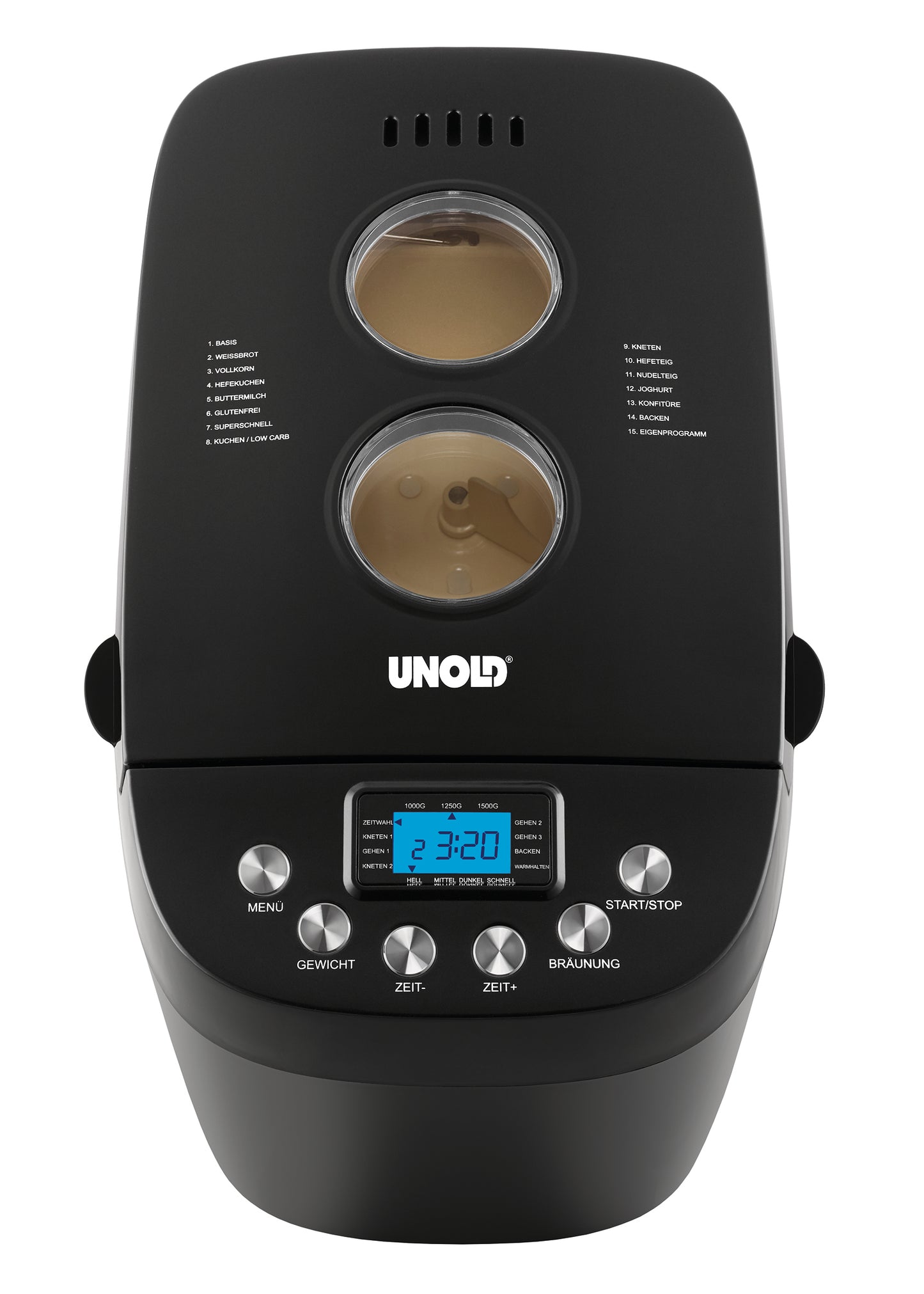 Unold Backmeister® Big (Backautomat + Konfitüren + Joghurt)