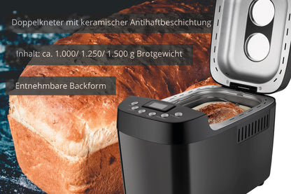 Unold Backmeister® Big (Backautomat + Konfitüren + Joghurt)