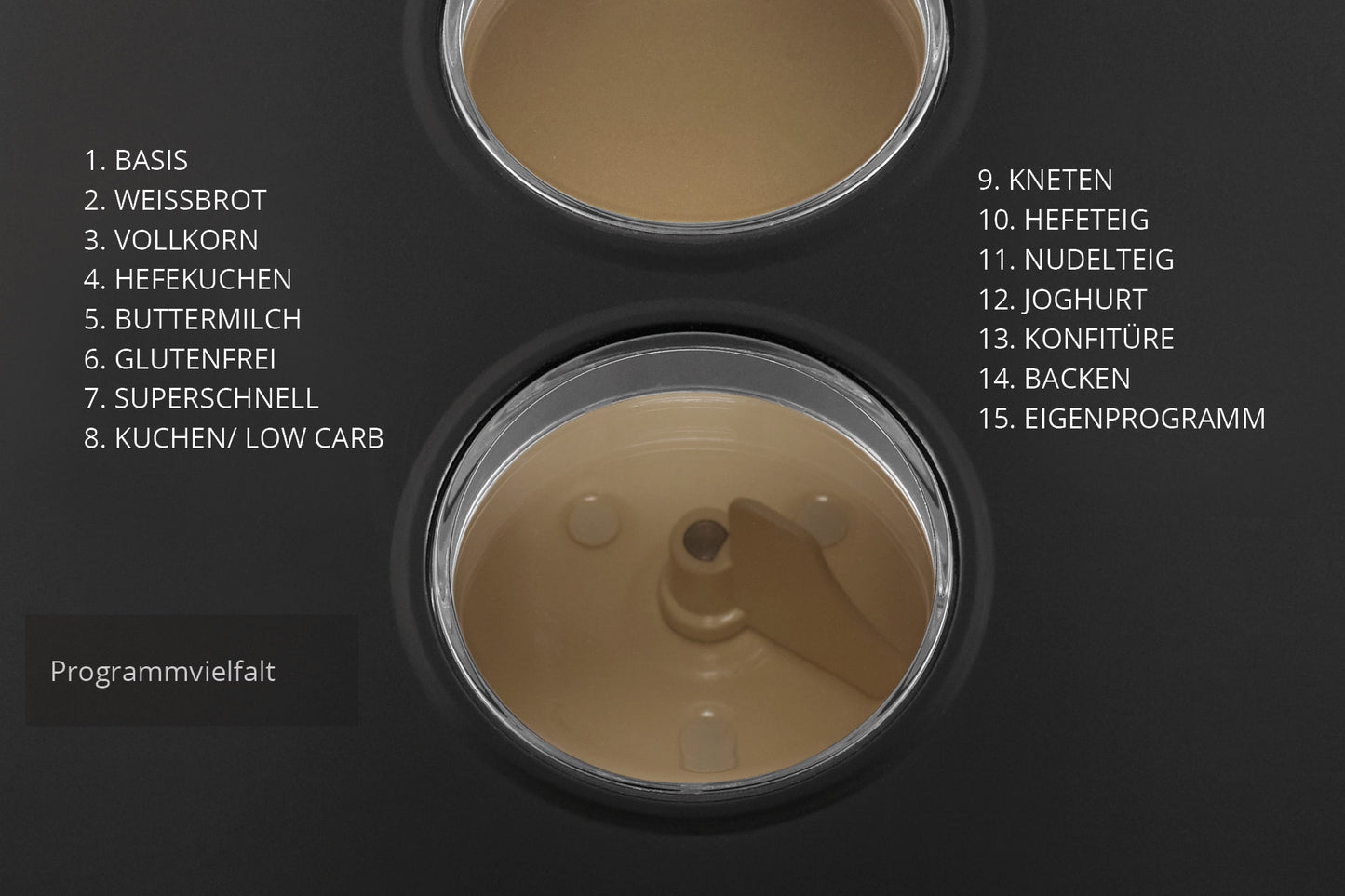 Unold Backmeister® Big (Backautomat + Konfitüren + Joghurt)