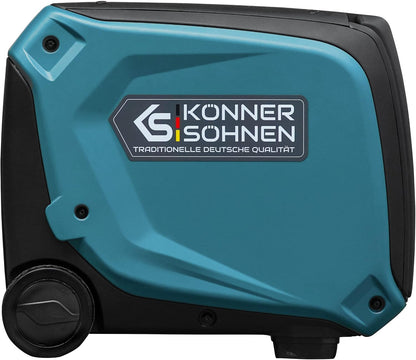 "Könner & Söhnen" Inverter-Generator KS 4000iE S ATS - 4kW Nennleistung - Benzinmotor - 230V