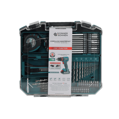 "Könner & Söhnen" Kabelloses Meister-Set KS ID20V-60 KIT 74