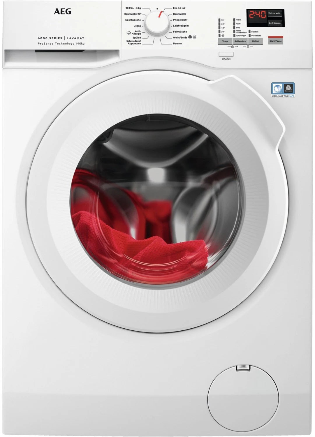 AEG CARAT L6 FBF 40408 Waschautomat 10kg 1400U/min B Aqua-Control