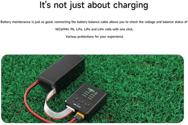 ISDT 608PD Smart Charger DC 240W/10A USB C 140W/5A 1-6S Lipo