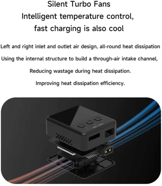 ISDT 608PD Smart Charger DC 240W/10A USB C 140W/5A 1-6S Lipo