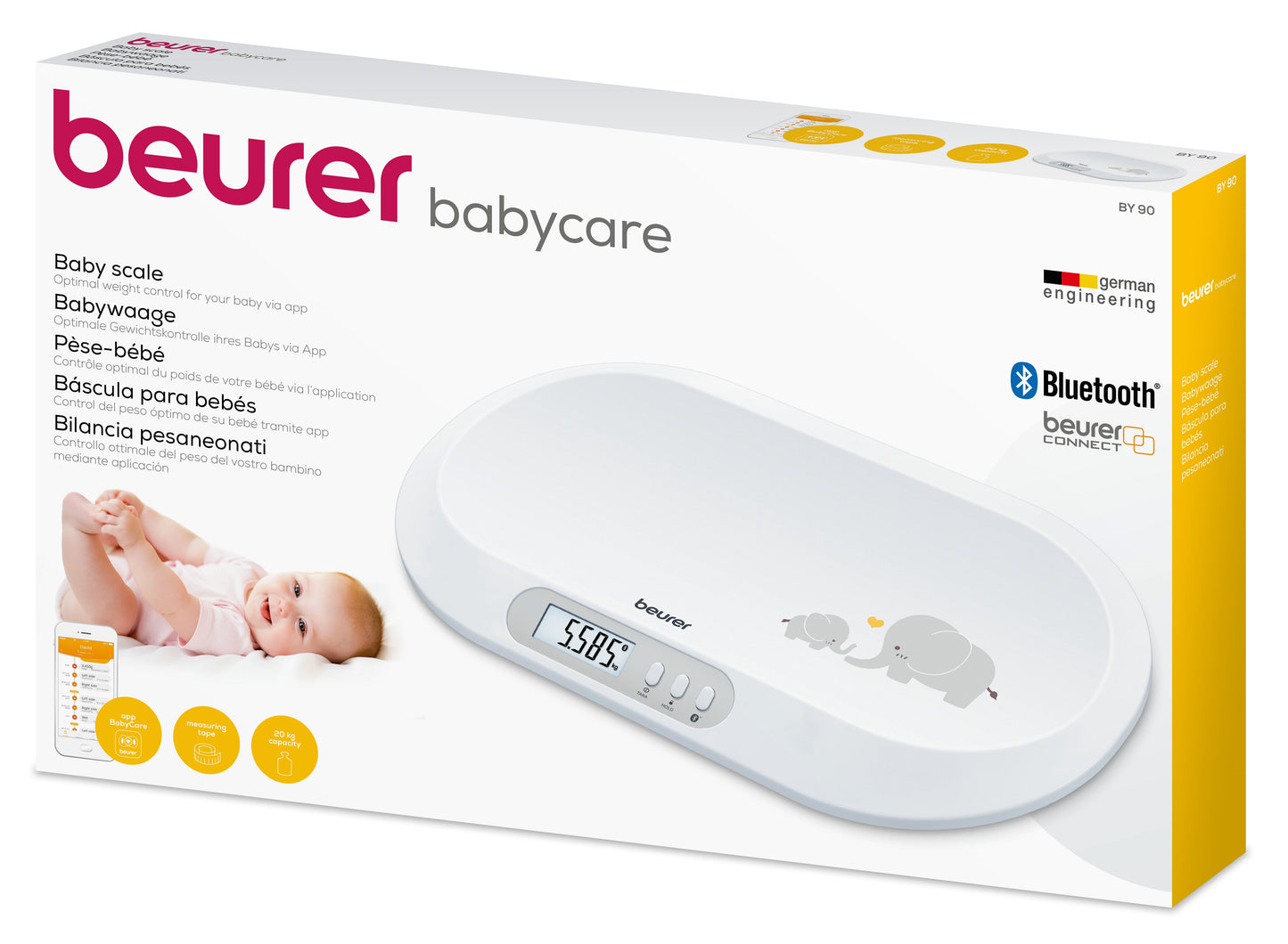 Beurer Babywaage BY 90